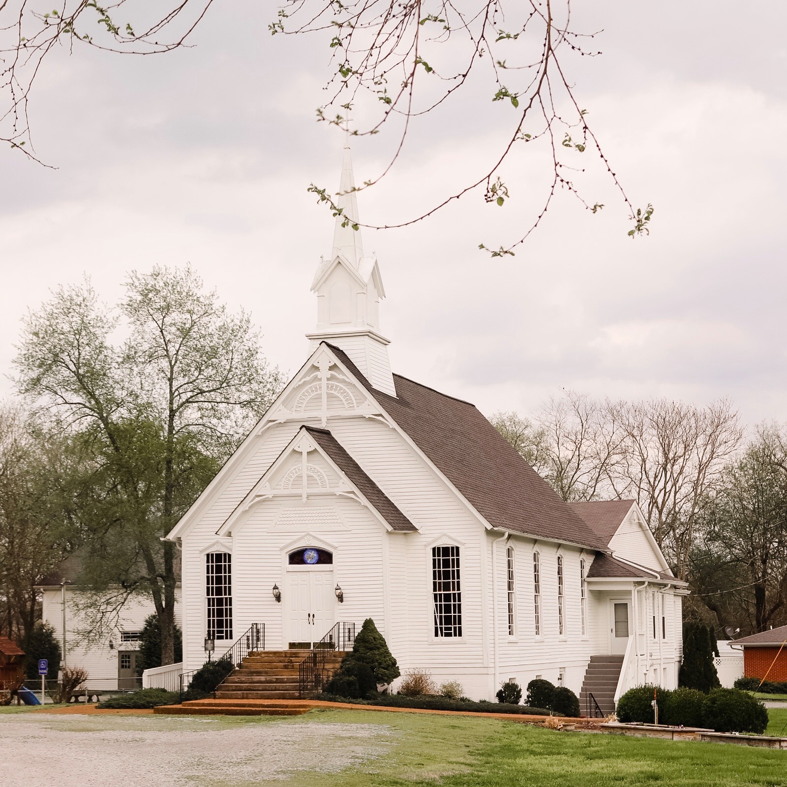 Beautiful Old Church in College Grove, Tennessee